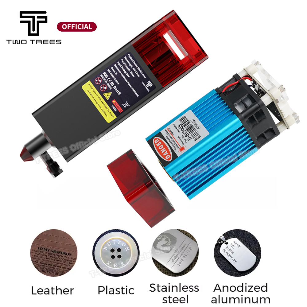 Metal Laser Cutter Head - Twotrees 80W tête Laser pour Machine