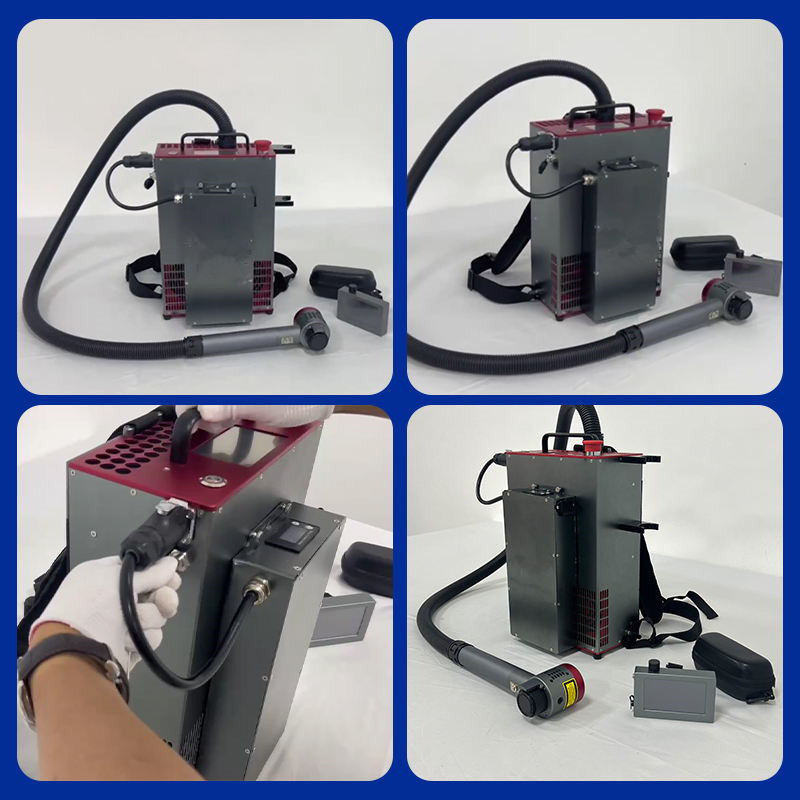 Industrial Laser Rust Removal Machine Price - Nettoyeur Laser portatif pour sac à