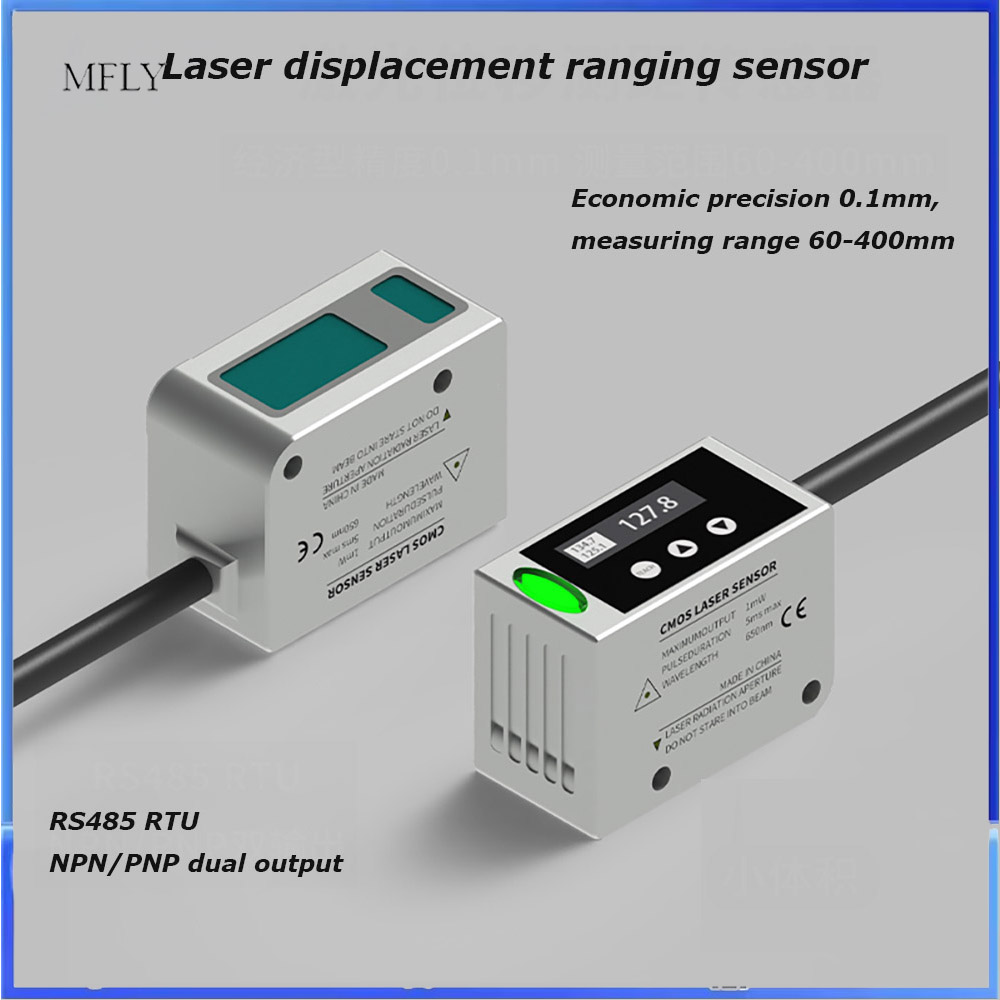 Industrial Laser Displacement Sensor - Capteur de distance laser sans contact,