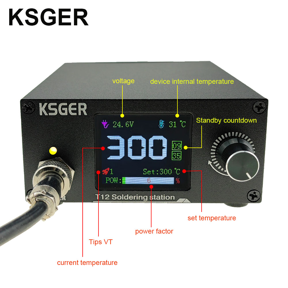 KSGER T12 Station de soudage p - Industrial Laser Soldering Iron avis et prix