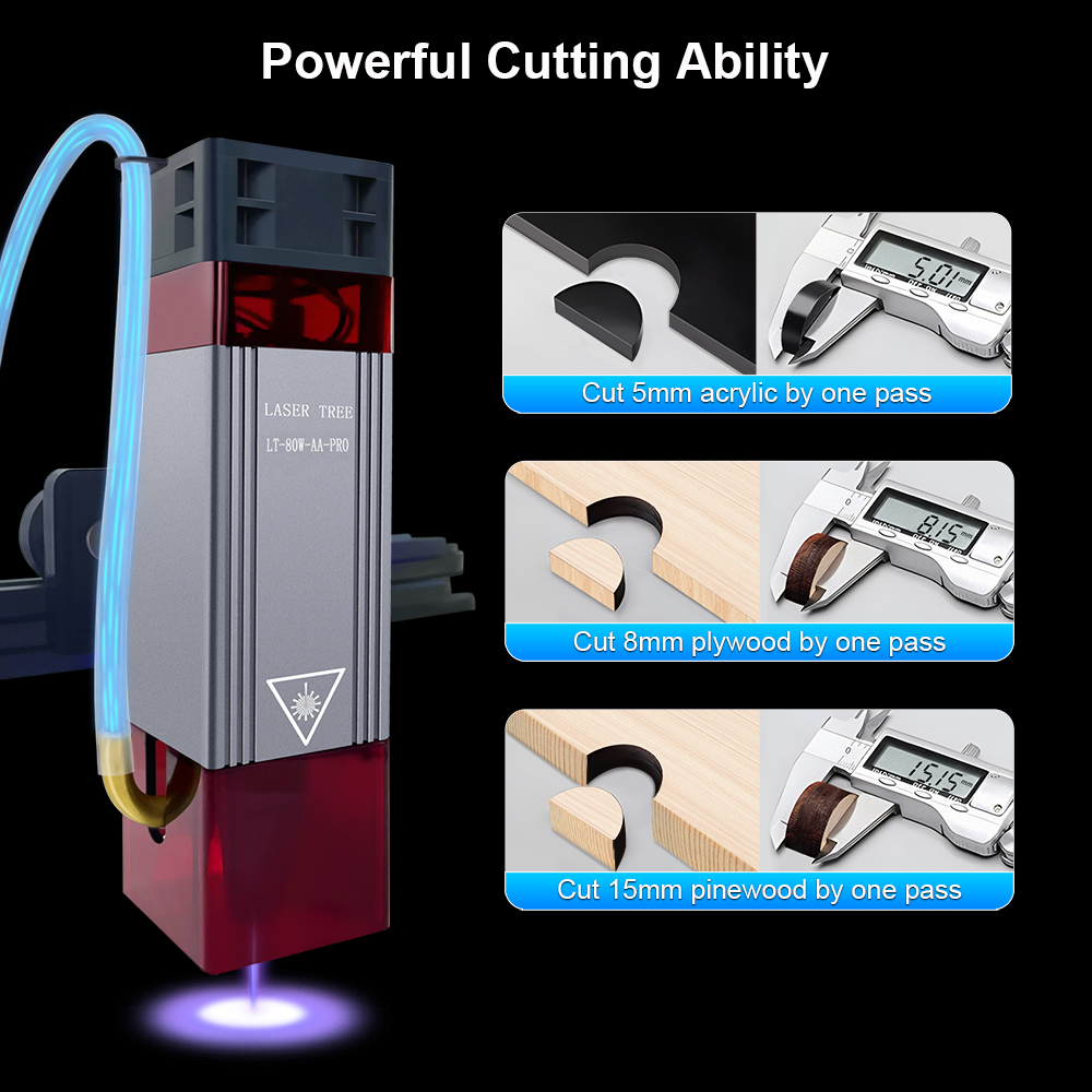LASER Lanka E 5W 10W technolog - Metal Laser Cutter Head avis et prix
