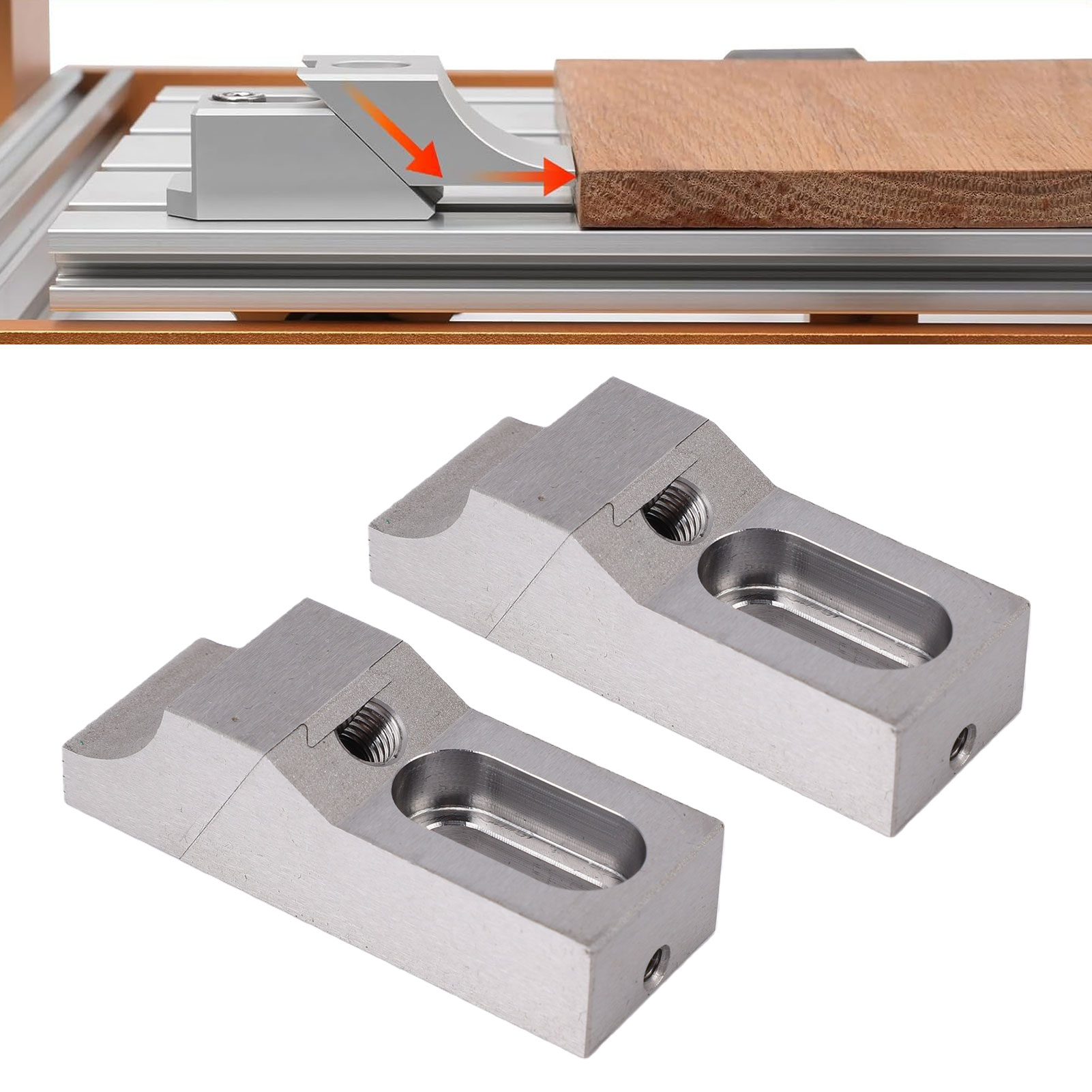 2 étaux latéraux S136H en acie - Cnc Milling Machine avis et prix