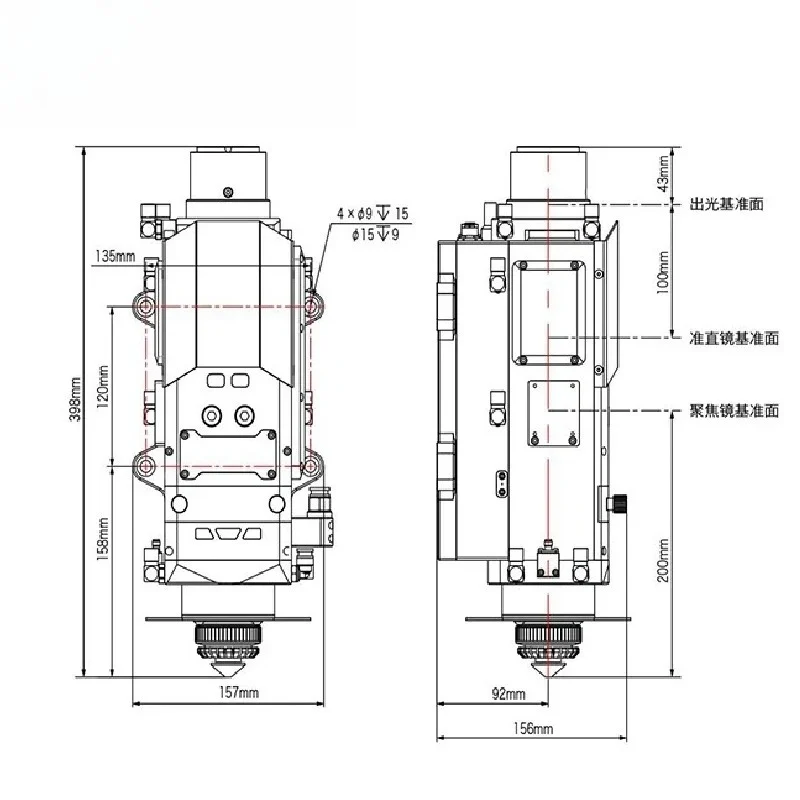 Tête de découpe Laser à Fiber  - Metal Laser Cutter Head avis et prix