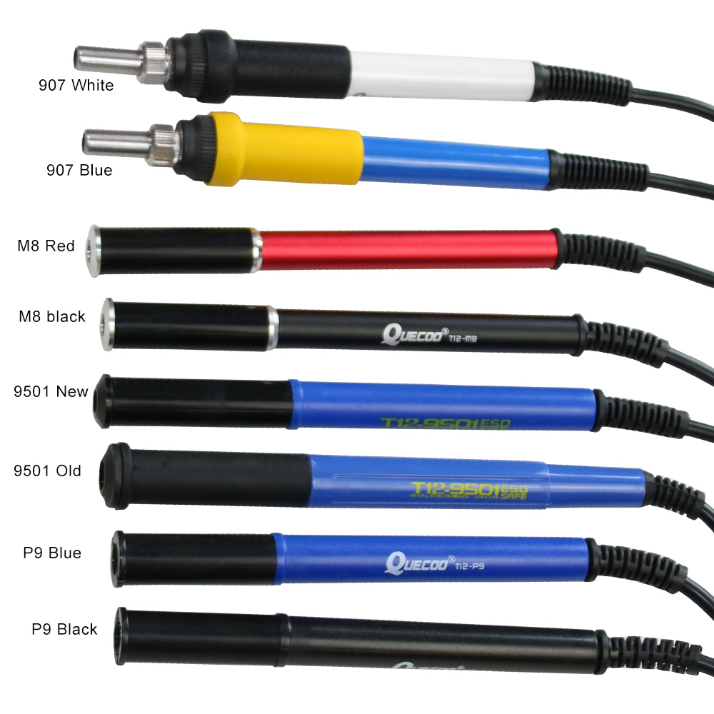 QUECOO 4pin T12-M8 9501 907 P9 - Industrial Laser Soldering Iron avis et prix